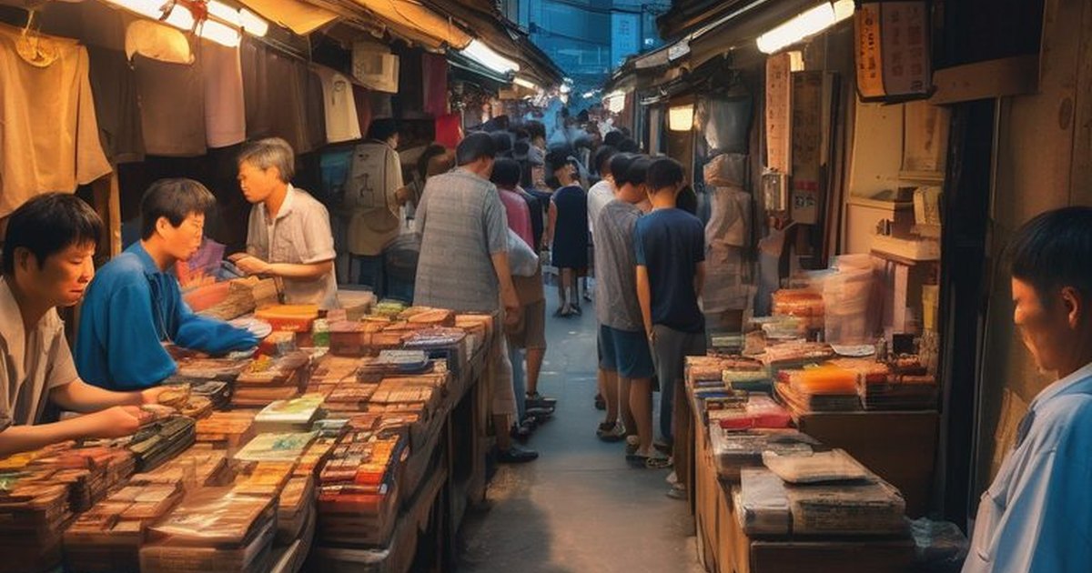 재래시장 구석의 보물찾기