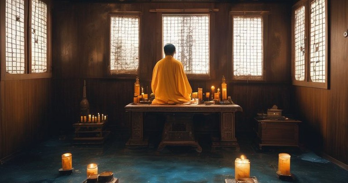 침묵하는 성소의 그림자