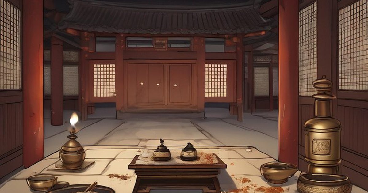 제삿날의 핏빛 향