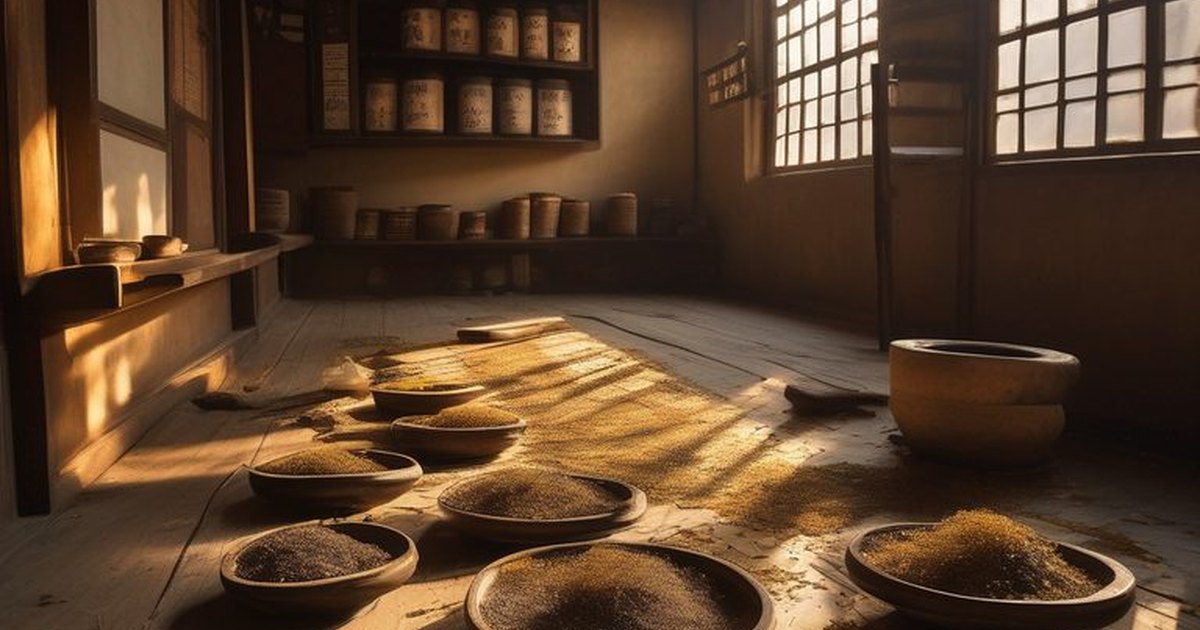 약방의 붉은 침