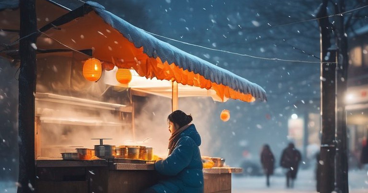 설산의 정적